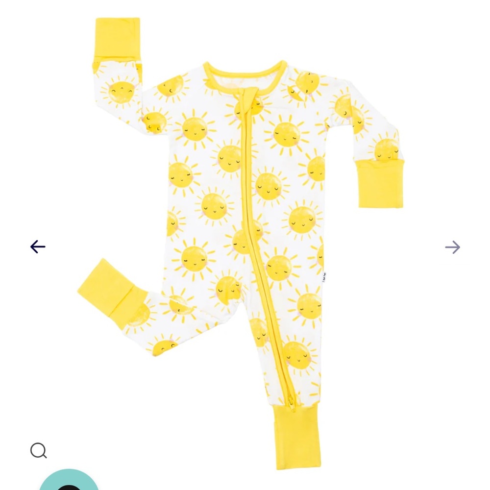 NWT Little Sleepies - 6-12 months - Sunshine Zippy